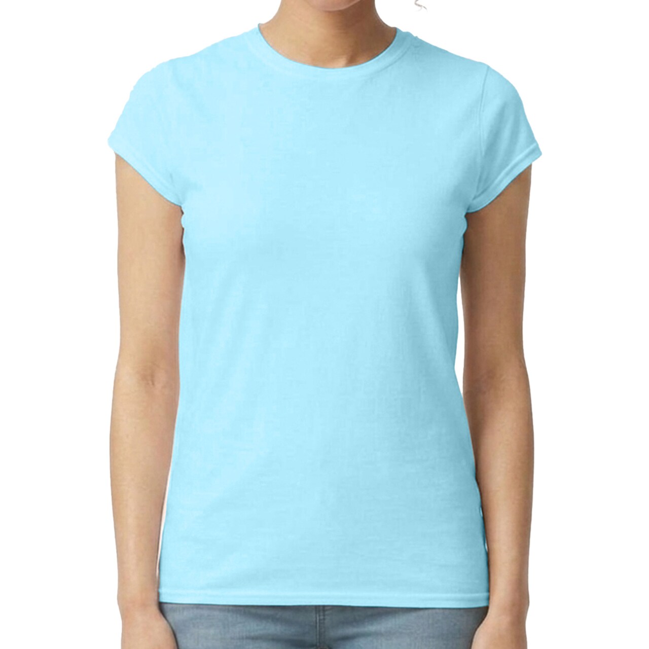 Gildan Women’s Softstyle Short Sleeve T-Shirt, Lightweight Crewneck Tee for DIY Crafting